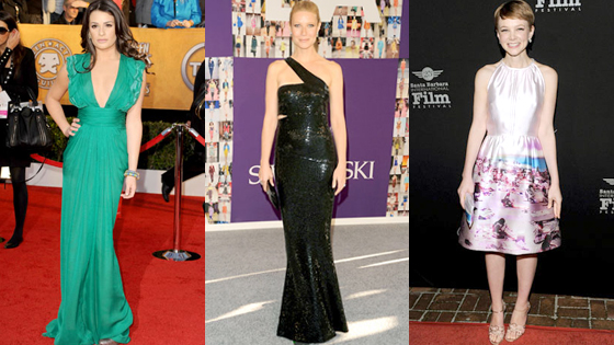 Lea Michele, Gwyneth Paltrow, Carey Mulligan Lea Michele, Gwyneth Paltrow, Carey Mulligan